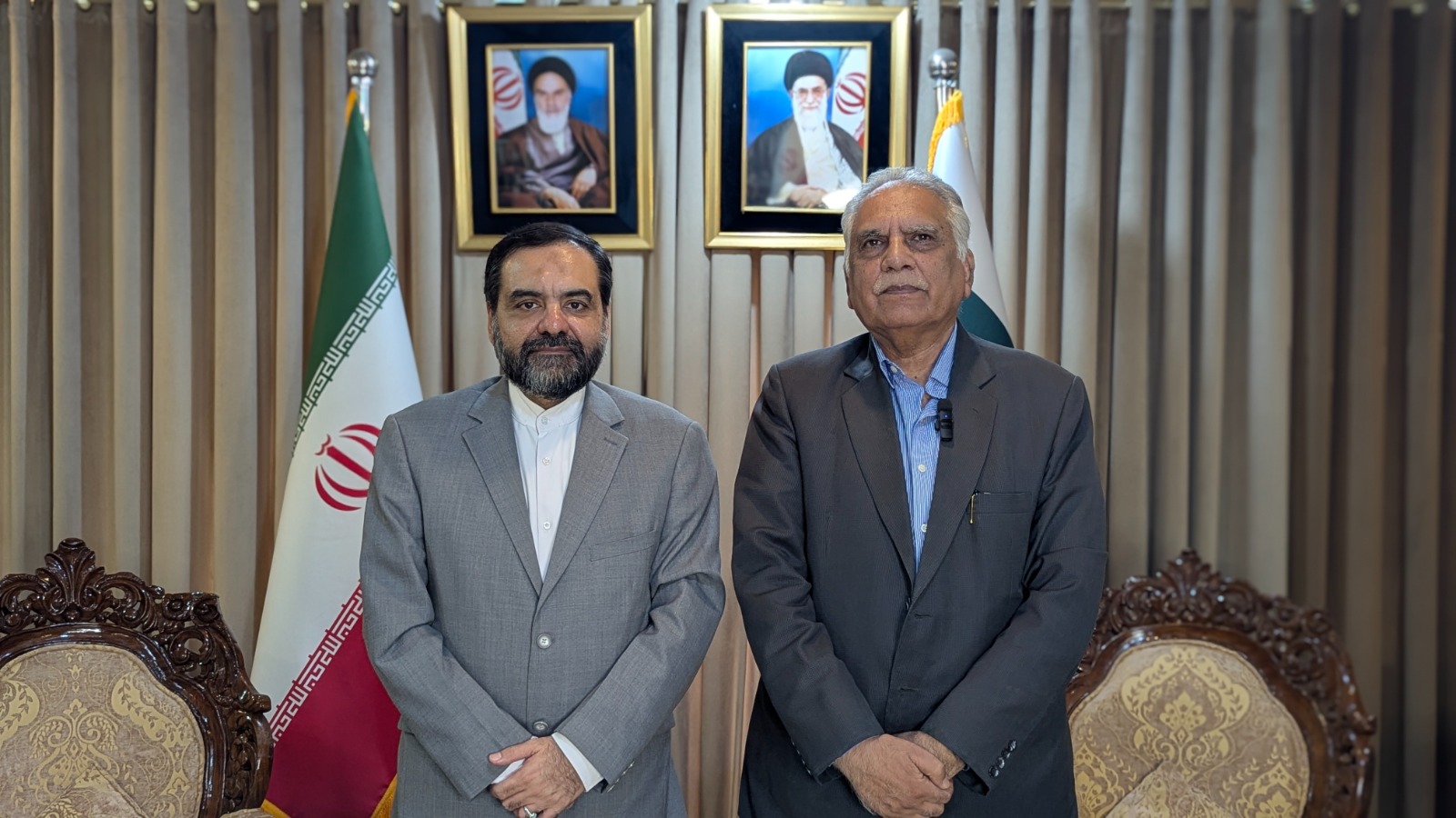 ایرانی کلچرل قونصلیٹ اسلام آباد کی شاندار پیشکش پاکستانی فارسی زبان کے نامور استاد ڈاکٹر عارف علی نوشاہی کے ساتھ ثقافتی کونسلر مجید مشکی کے خصوصی سلسلہ وار انٹرویوز